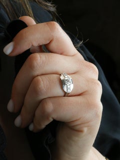 Art Deco Platinum Diamond Ring