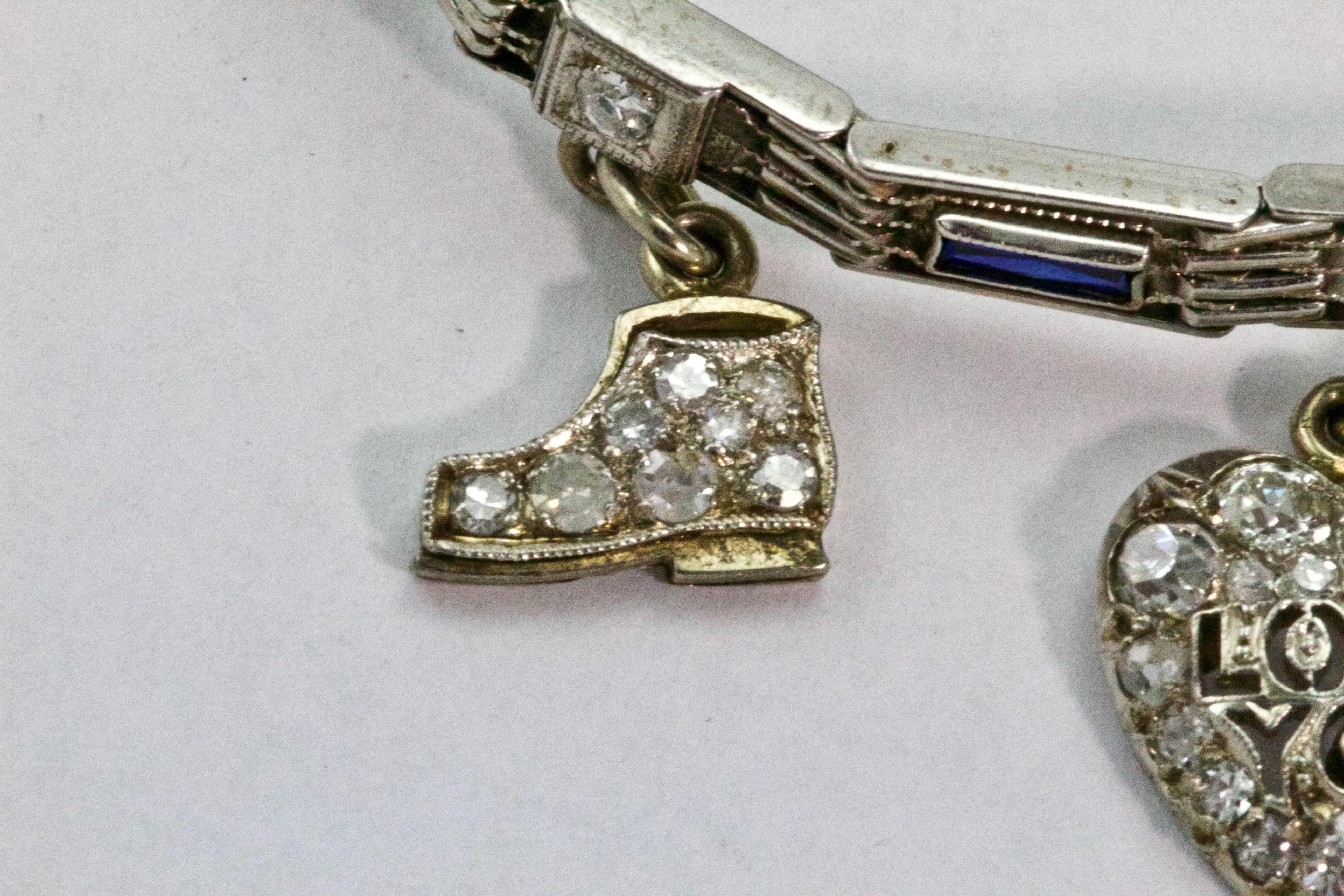 opal charm for bracelet