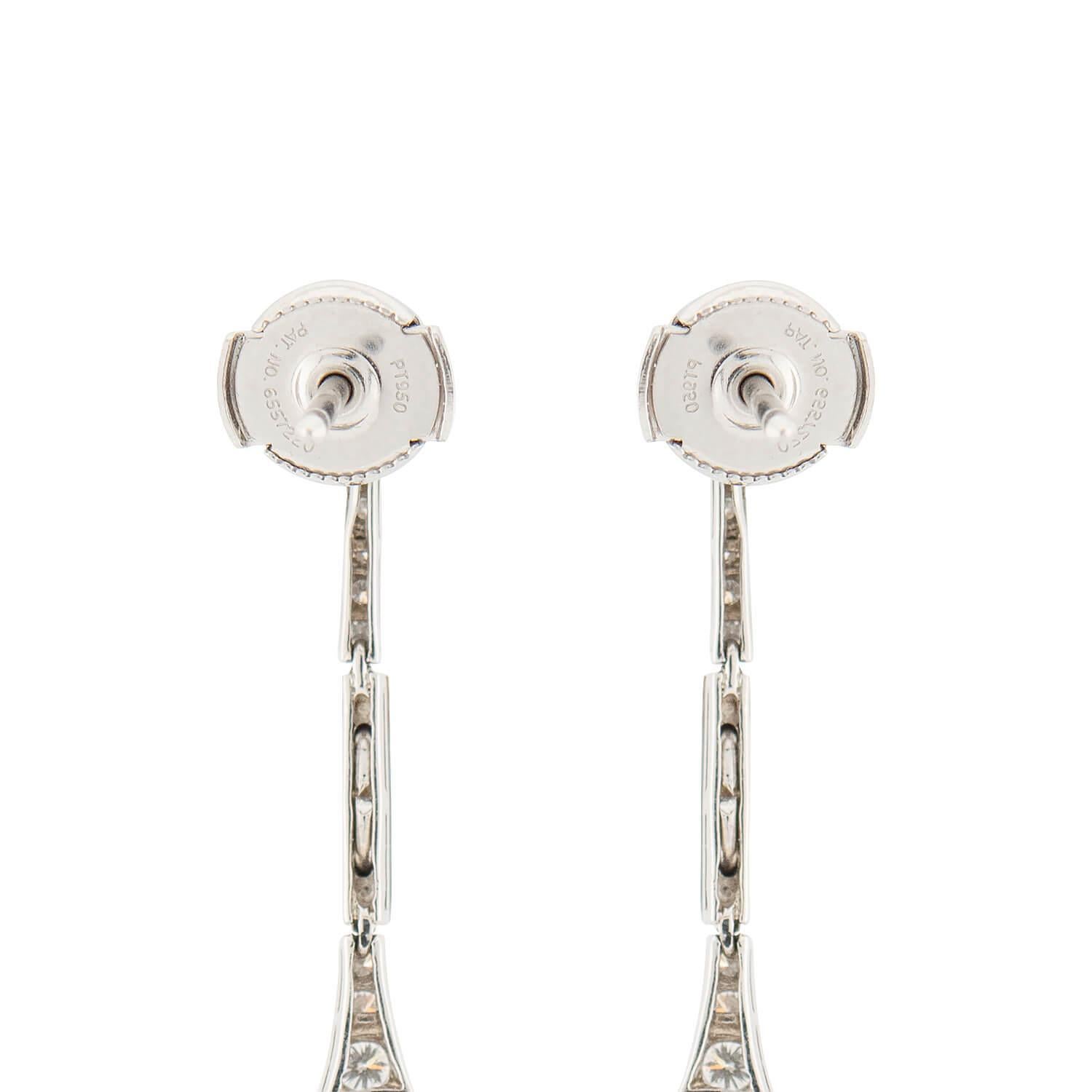 Taglio rotondo Orecchini a disco in platino Art Deco con giada, diamanti, smeraldi e smalto in vendita