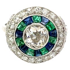 Emerald Cocktail Rings