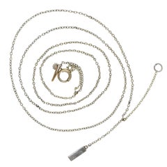 Art Deco Platinum Trace Chain