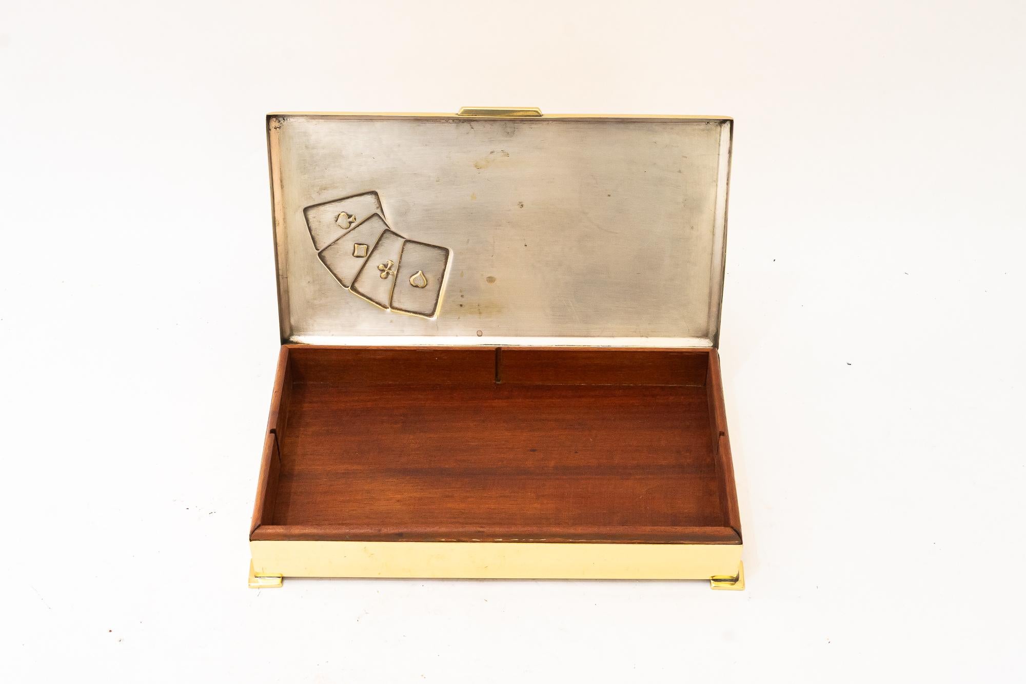 Caja de naipes Art Decó viena hacia 1920 en venta 4