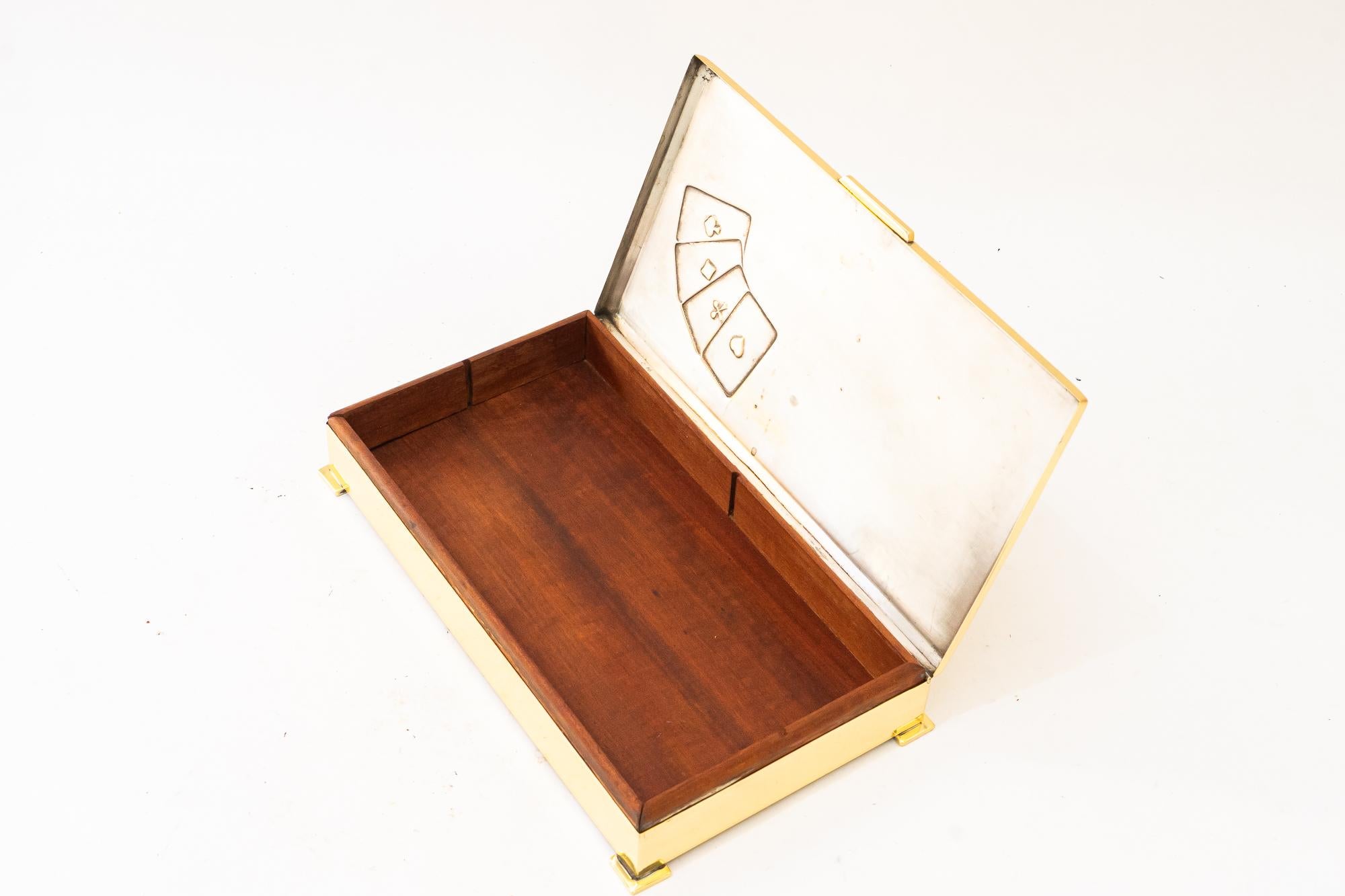 Caja de naipes Art Decó viena hacia 1920 en venta 5