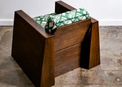 Folk Art Plywood Throne