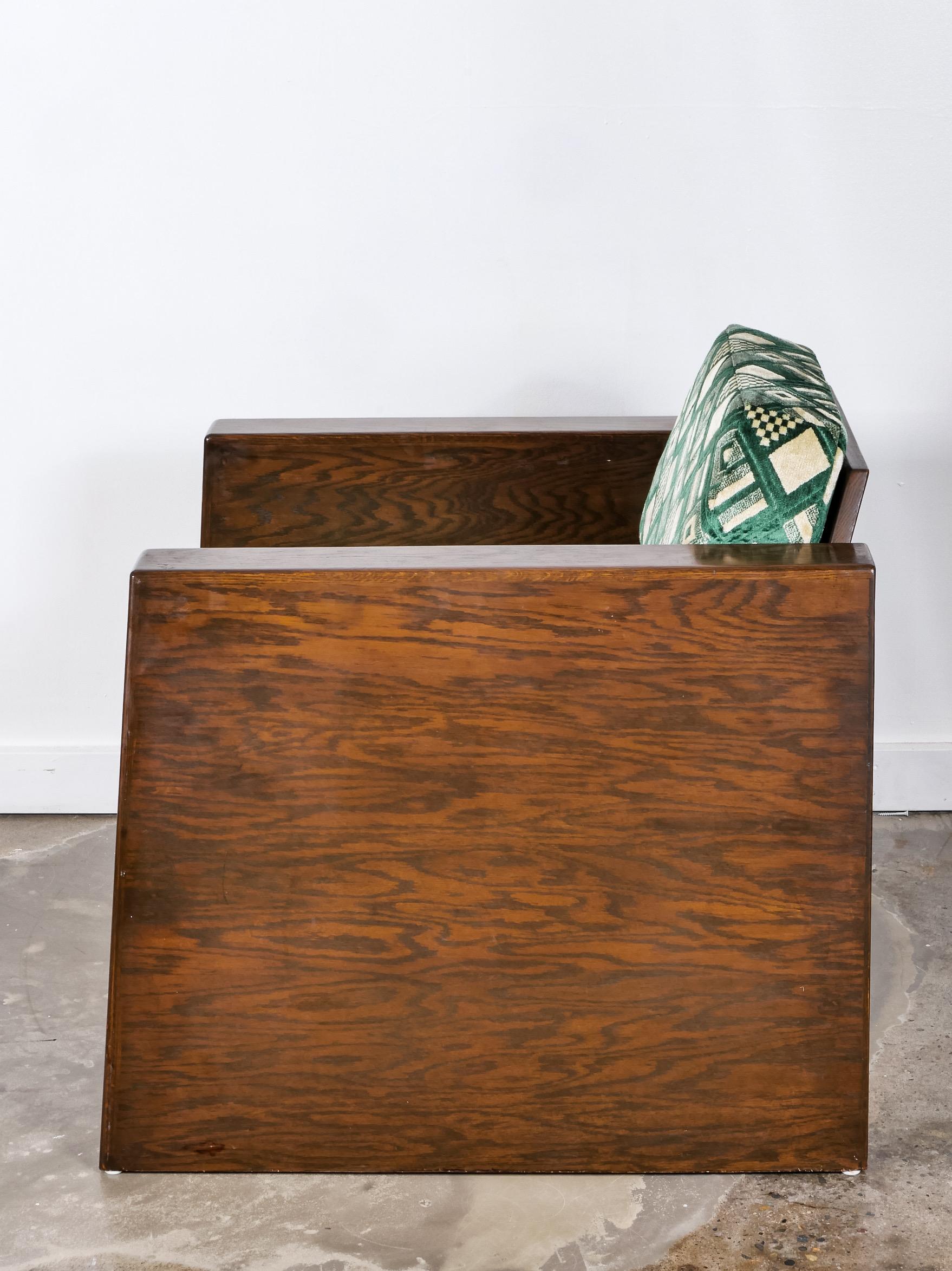 American Art Deco Plywood Chair For Sale