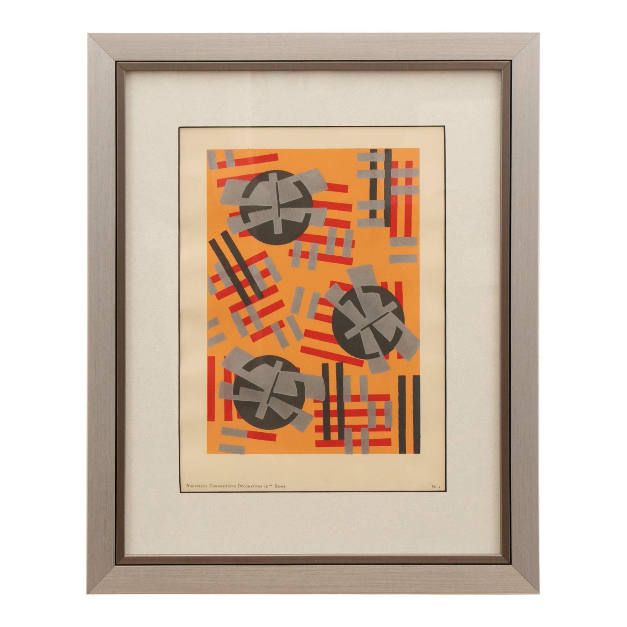 Art Deco Pochoir by Serge Gladky