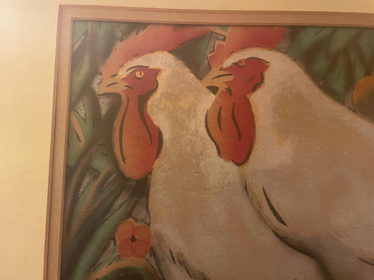 Art Déco Pochoir Druck 