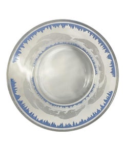 Art Deco Polar Bear Cocktail Set by Hazel-Atlas - Shaker, Ice Bowl & 4 Highballs