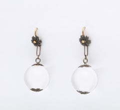 Art Deco Pools of Light Earrings