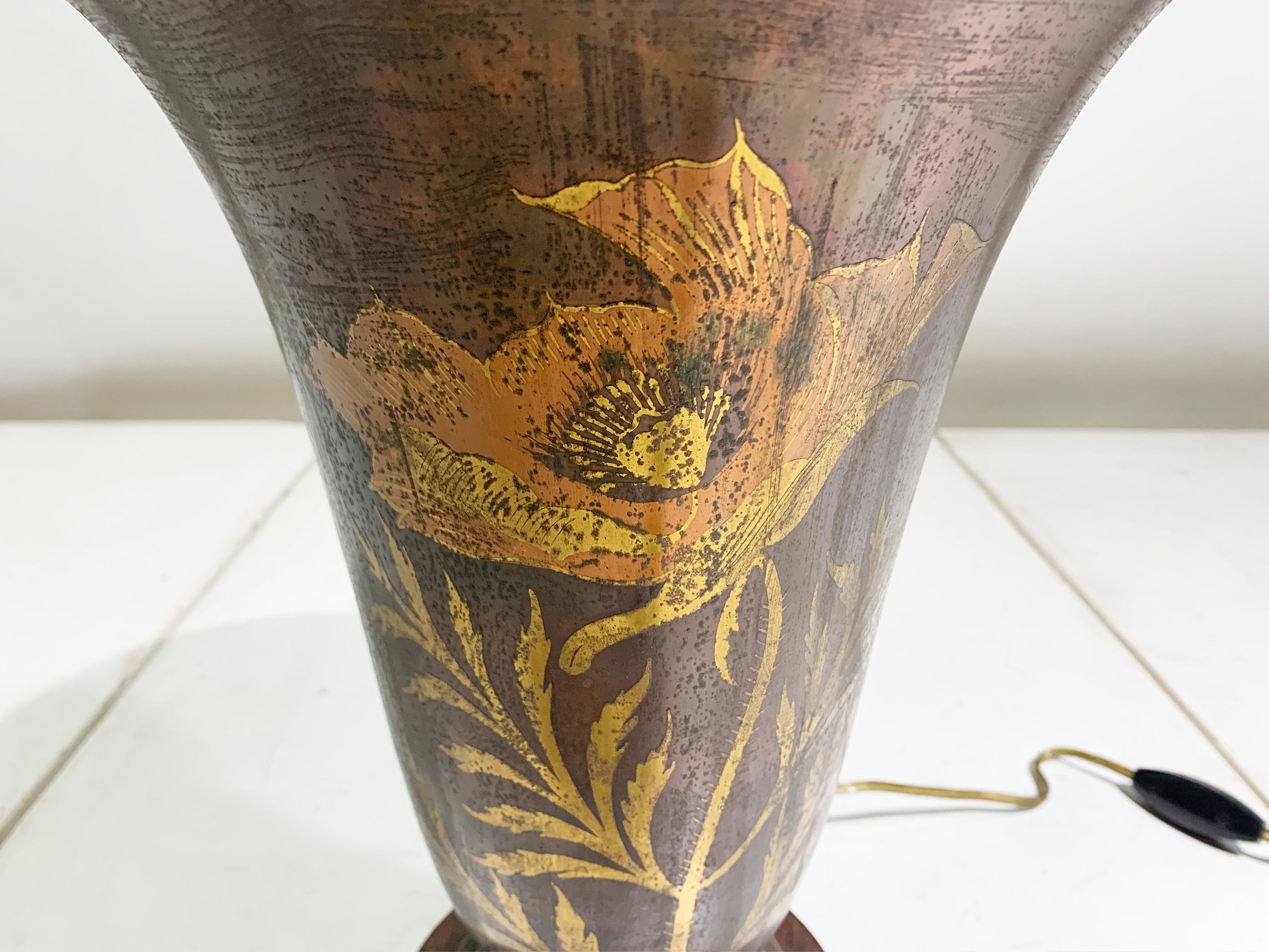 20ième siècle Lampe de table Art Déco 