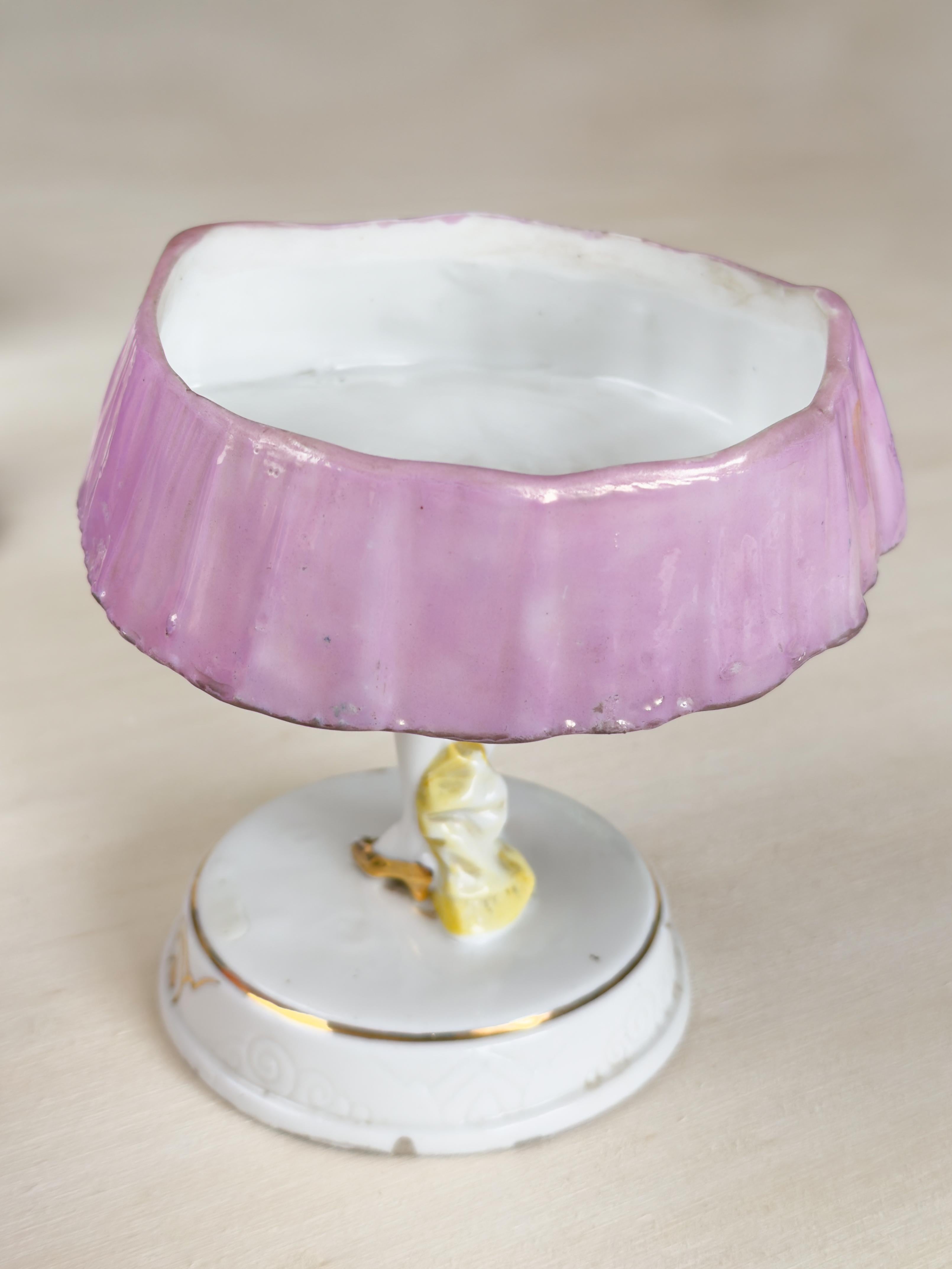 Boîte à bijoux de ballerine ou boîte à poudre Art déco, Allemagne, années 1930 en vente 10