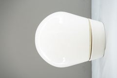 Lampada da soffitto o da parete in porcellana Art Deco Bauhaus anni '30