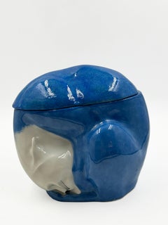 Art Deco Porcelain Box by Édouard Marcel Sandoz for Theodore Haviland