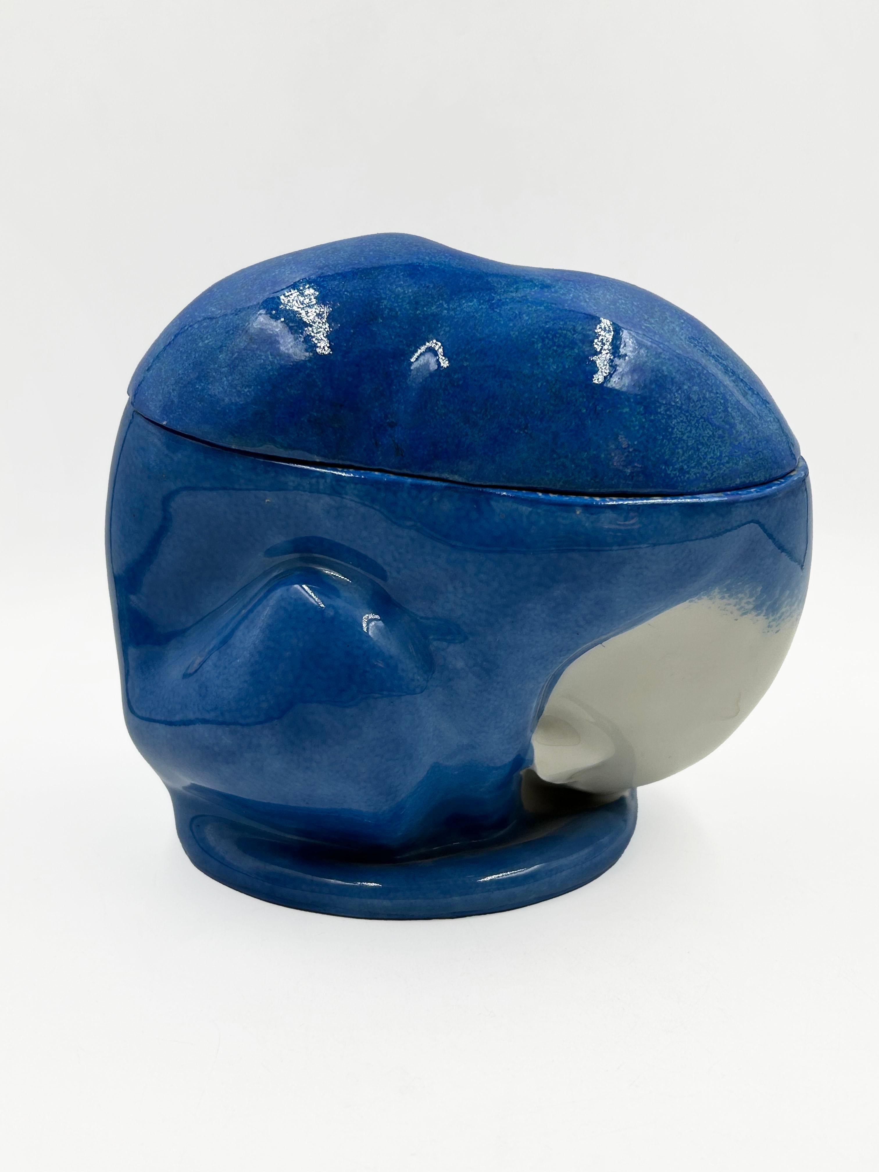 Art Deco Porcelain Box by Édouard Marcel Sandoz for Theodore Haviland For Sale 1