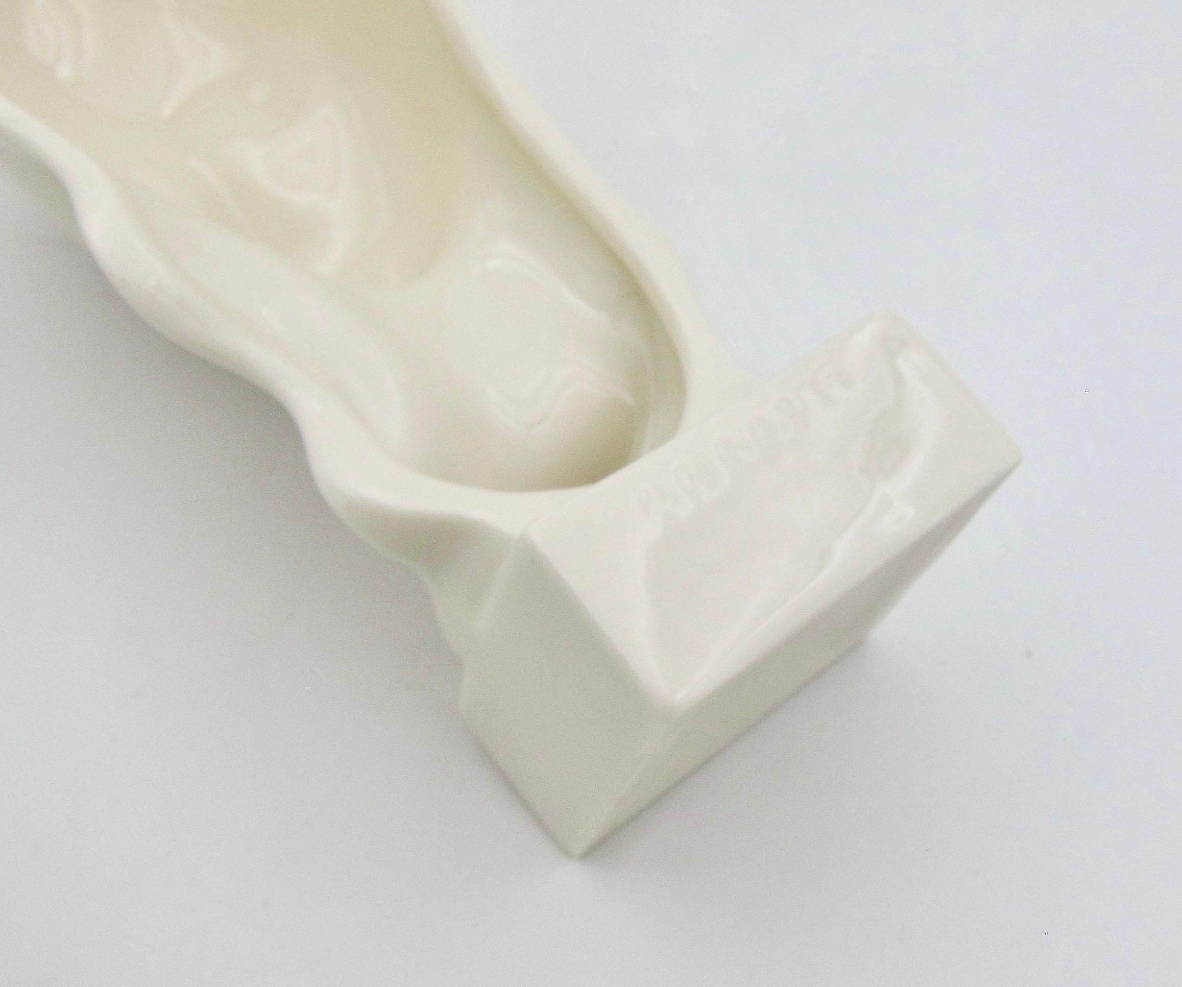 Ceramic Art Deco Porcelain Bust Pair by Geza de Vegh for Lenox
