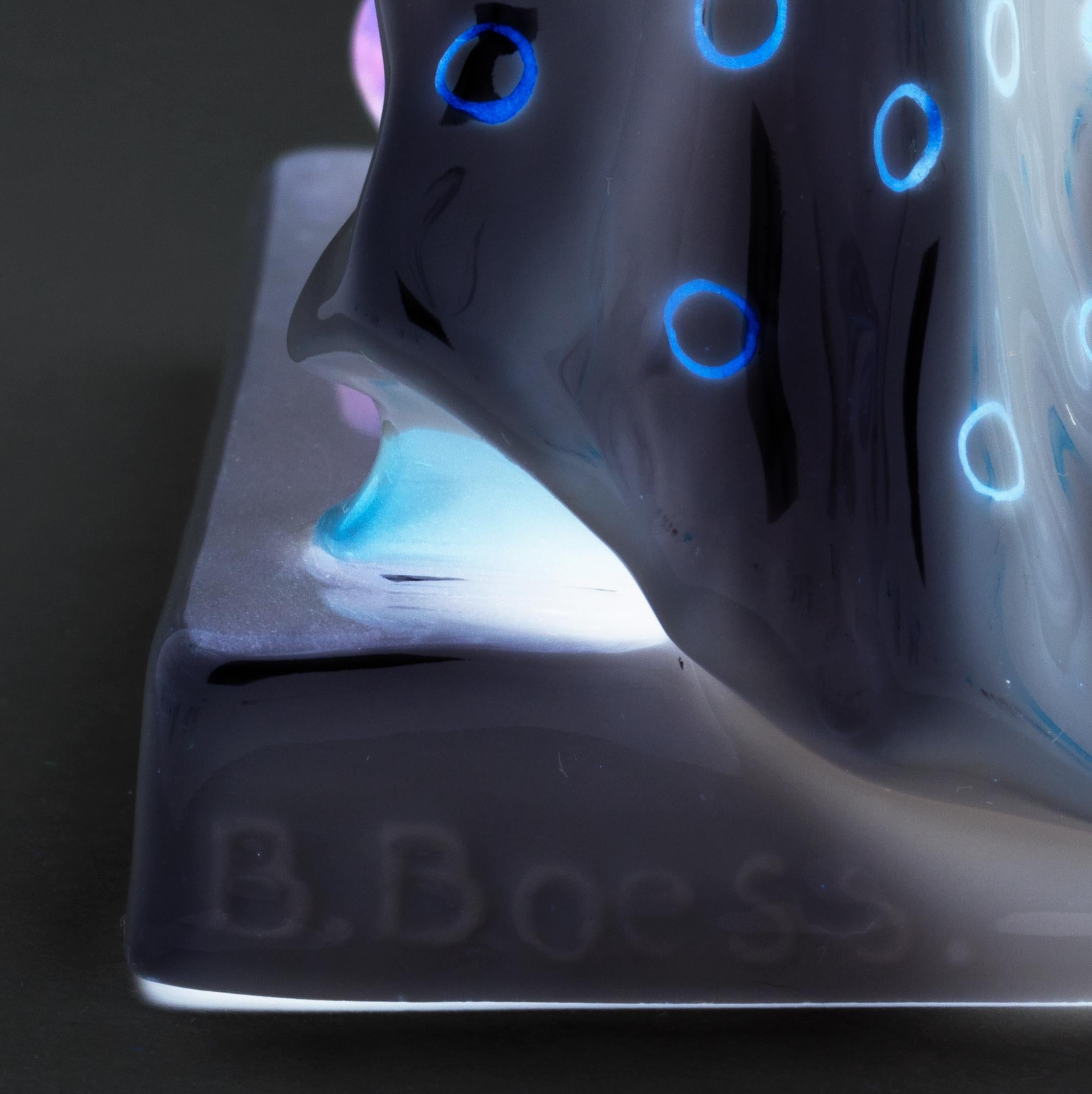 Serpente di charme in porcellana Art Deco Berthold Boess, Rosenthal Selb in vendita 5