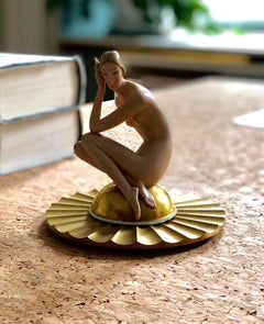 Figura in porcellana Art Deco di Gerhard Schliepstein per Rosenthal, 1931