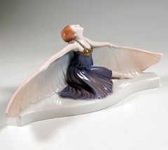 Art Deco Porcelain Figurine 'Moon Dance', B. Boess, Rosenthal Selb Germany, 1924