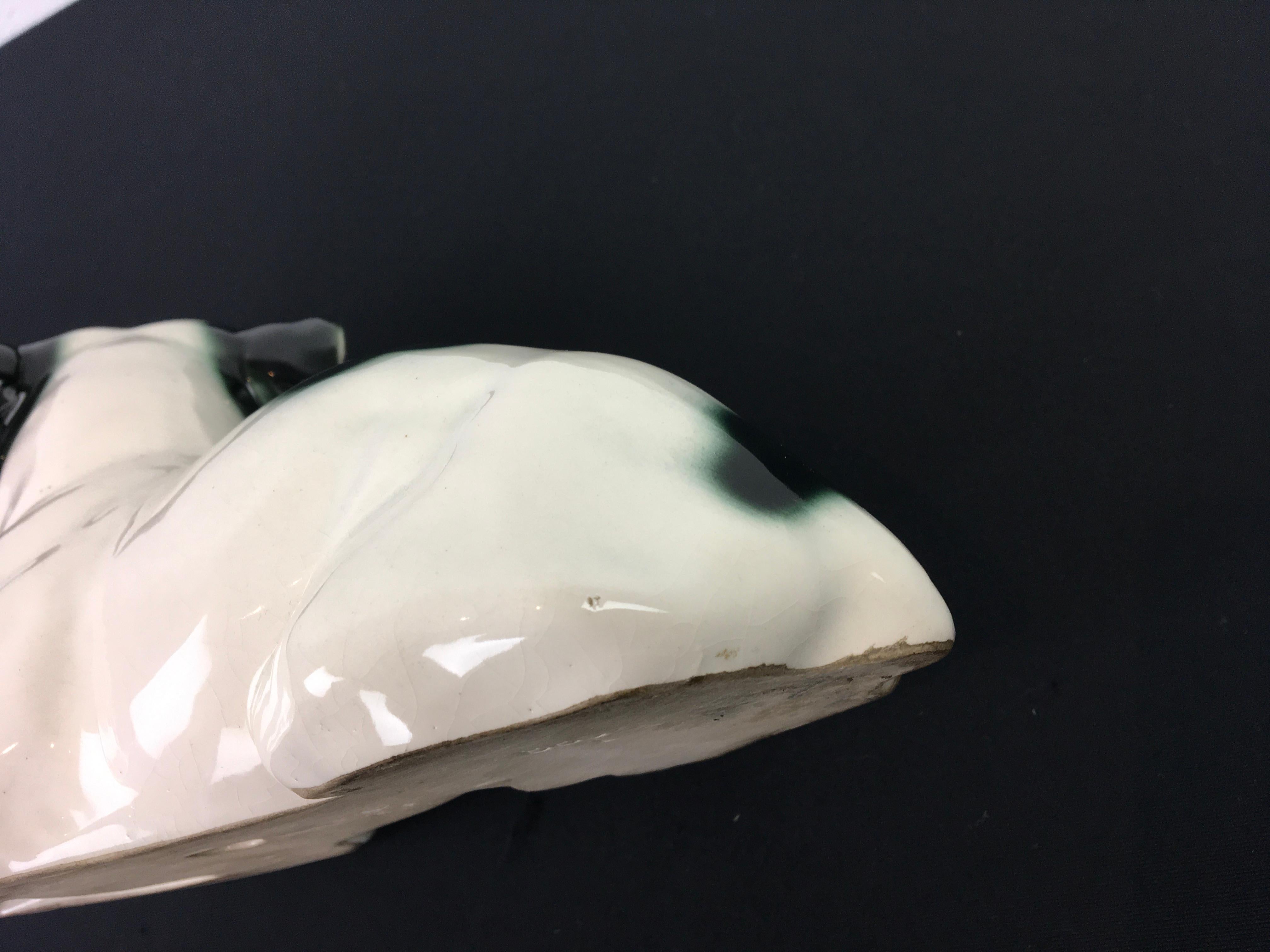 Art Deco Porcelain French Bulldog, Germany, 1930s 15