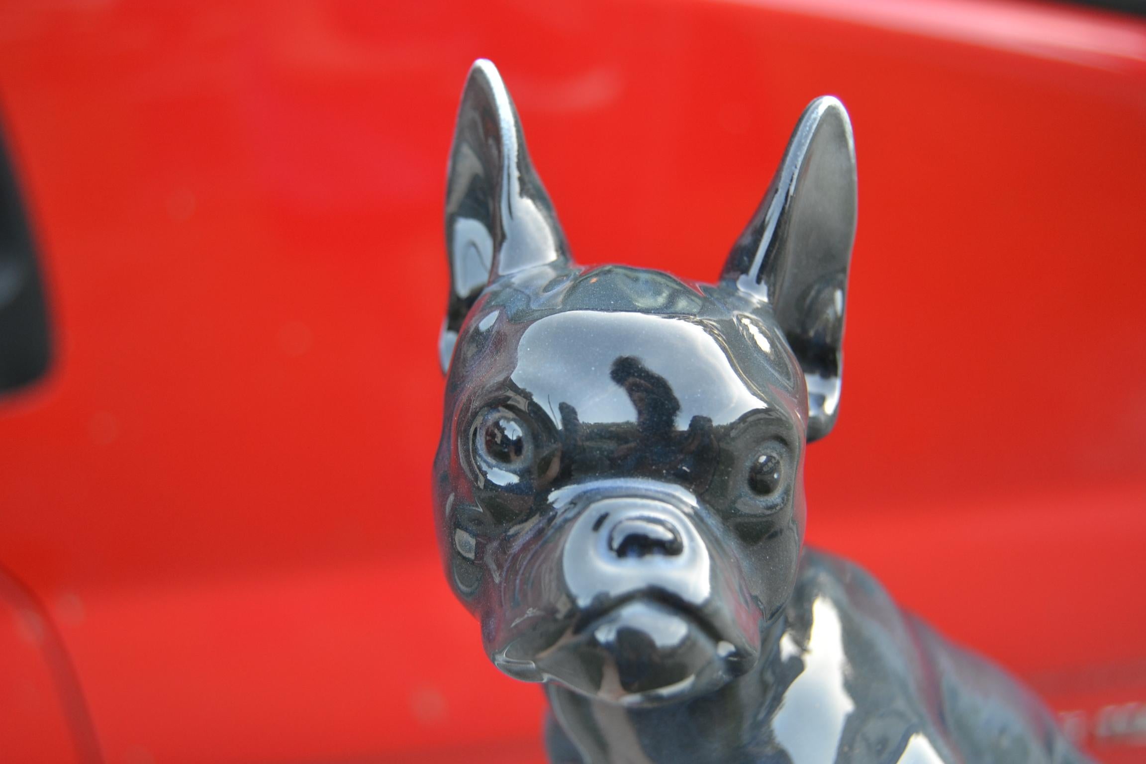 Otto Thiem French Bulldog, Fraureuth, Porcelain, Germany, 1920s 5