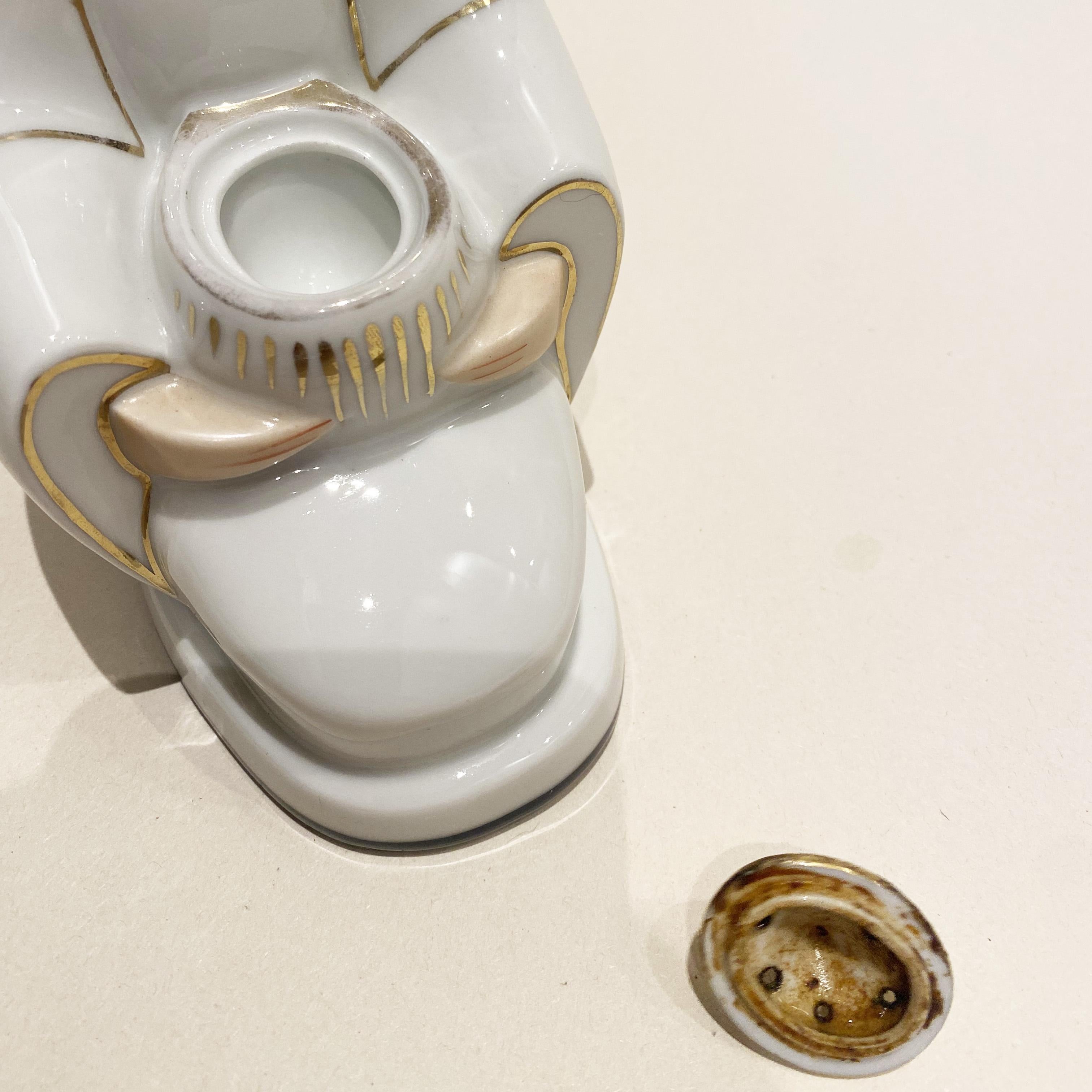 Art Deco Porcelain Geisha 