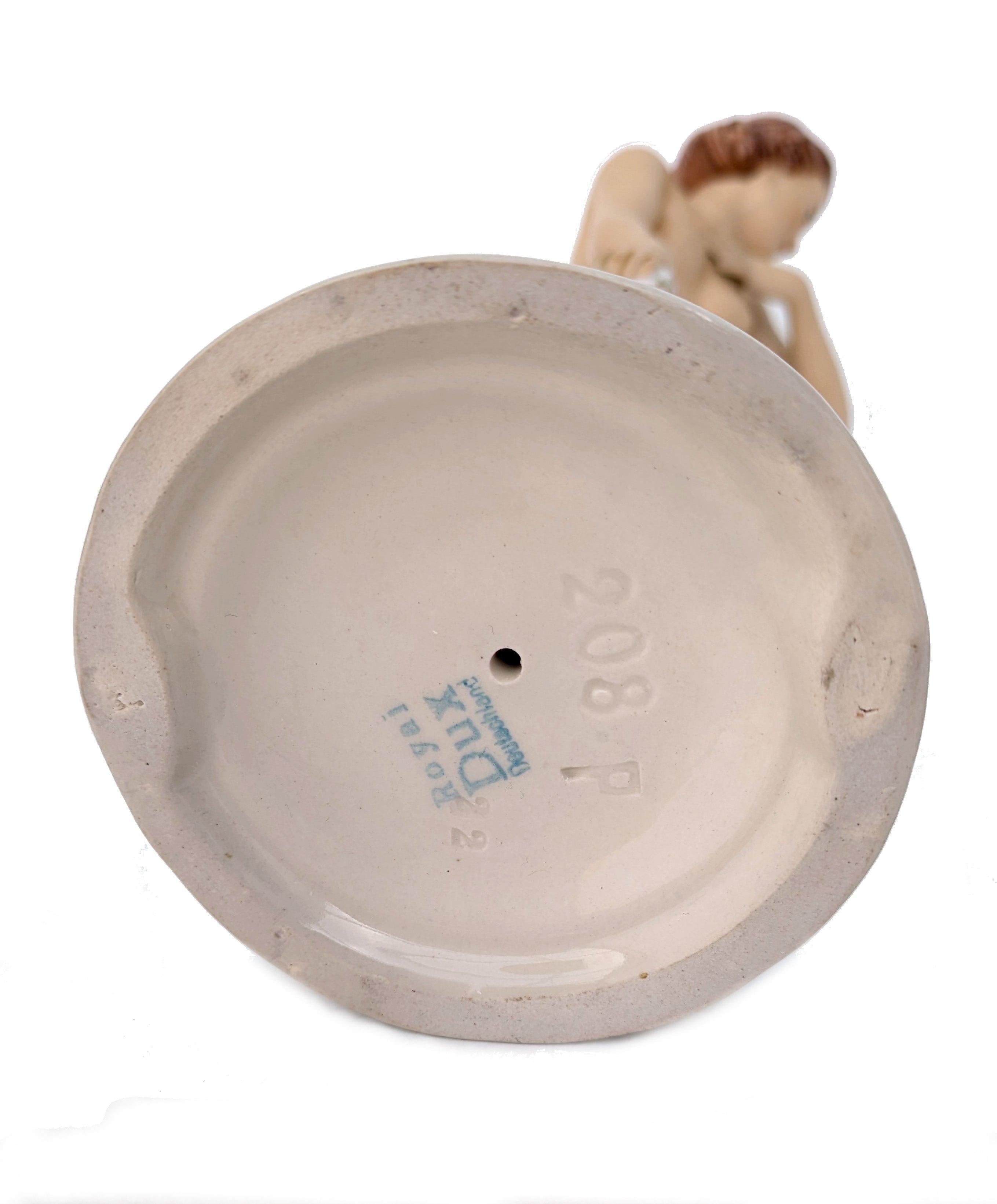 Desnudo femenino de porcelana Art Déco de Royal Dux, c1930 en venta 2