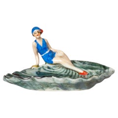 Art Deco Porcelain Pin-Up Figurine by Goebel, 1929