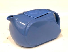 Jarra Streamline de porcelana Art Decó de Hall China Co. para Westinghouse