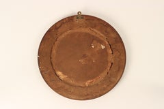 Art Deco Portal Mirror with Textured, Gilt Gesso Surround and Bevelled Glass