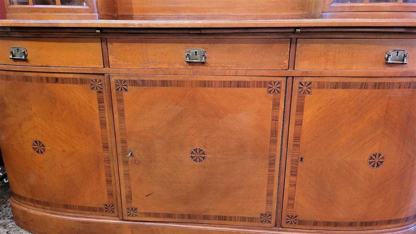 Boxwood Art Deco Portois and Fix Viennese Buffet Sideboard For Sale