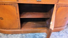 Art Deco Portois und fix Wiener Buffet-Sideboard im Art déco-Stil