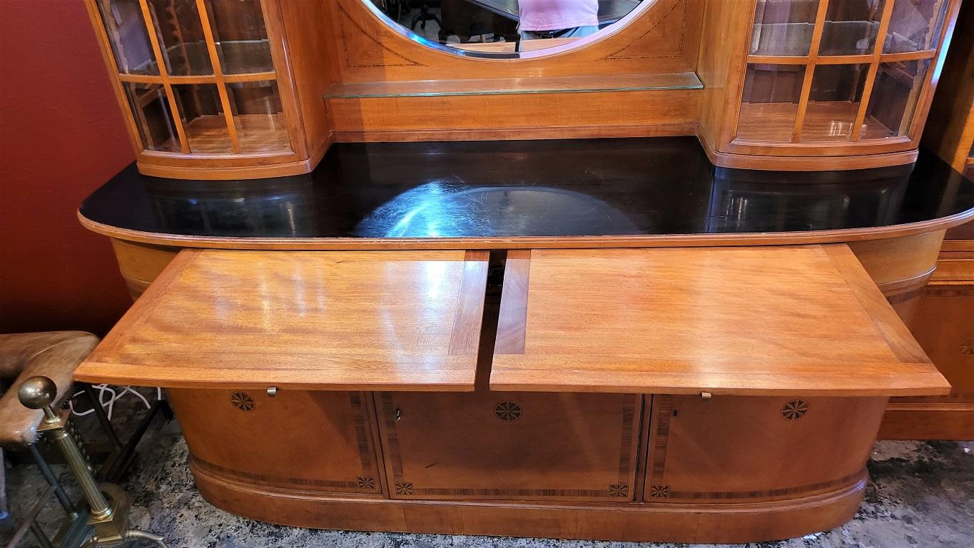 20th Century Art Deco Portois and Fix Viennese Buffet Sideboard For Sale