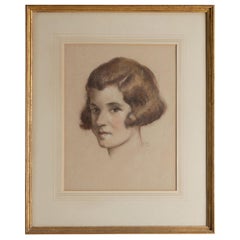 Portrait d'une jeune femme, Angleterre, 1933