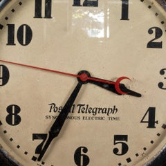 Art Deco Postal Telegraph Synchronous Clock c.1930