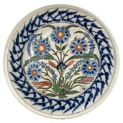 Art Deco Pottery Iznik Platter Greber, circa 1930