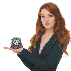 Jarrón de cerámica Art Déco de Paul Jacquet