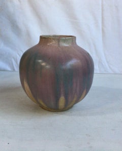 Jarrón de cerámica Art Déco Charles Greber, circa 1930