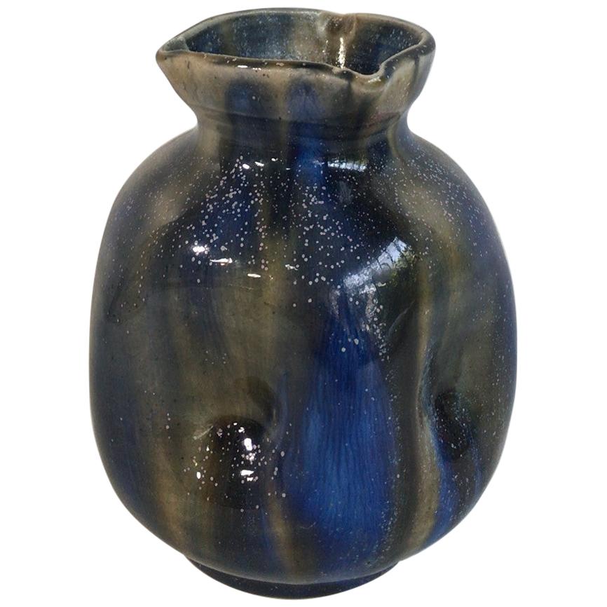 Art-déco-Vase aus Keramik von Charles Greber, um 1930 im Angebot