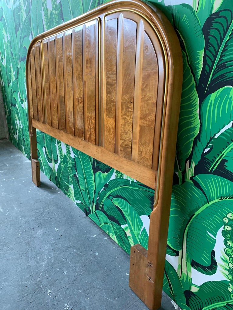 Art Deco Queen Headboard by American of Martinsville at 1stDibs
