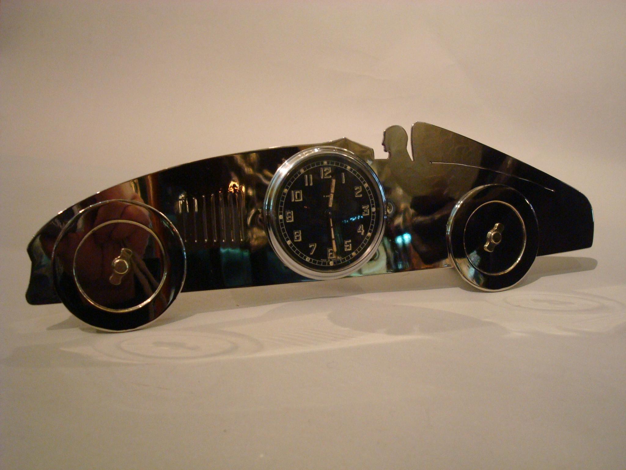 racing car clock