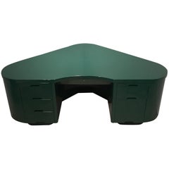 Bureau d'aviation Art Deco Racing Green Fletcher