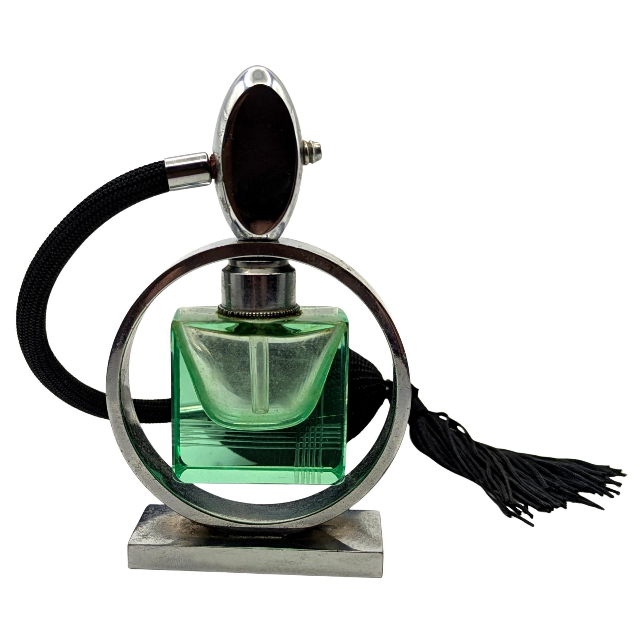 Art Deco Rare Ladies Perfume Atomiser on Stand, c1930