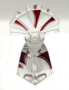 Art Deco Rare Ladies Perfume Bottle, c1930