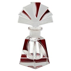 Art Deco Rare Ladies Perfume Bottle, c1930 Art Deco Rare Ladies Perfume Bottle, c1930
