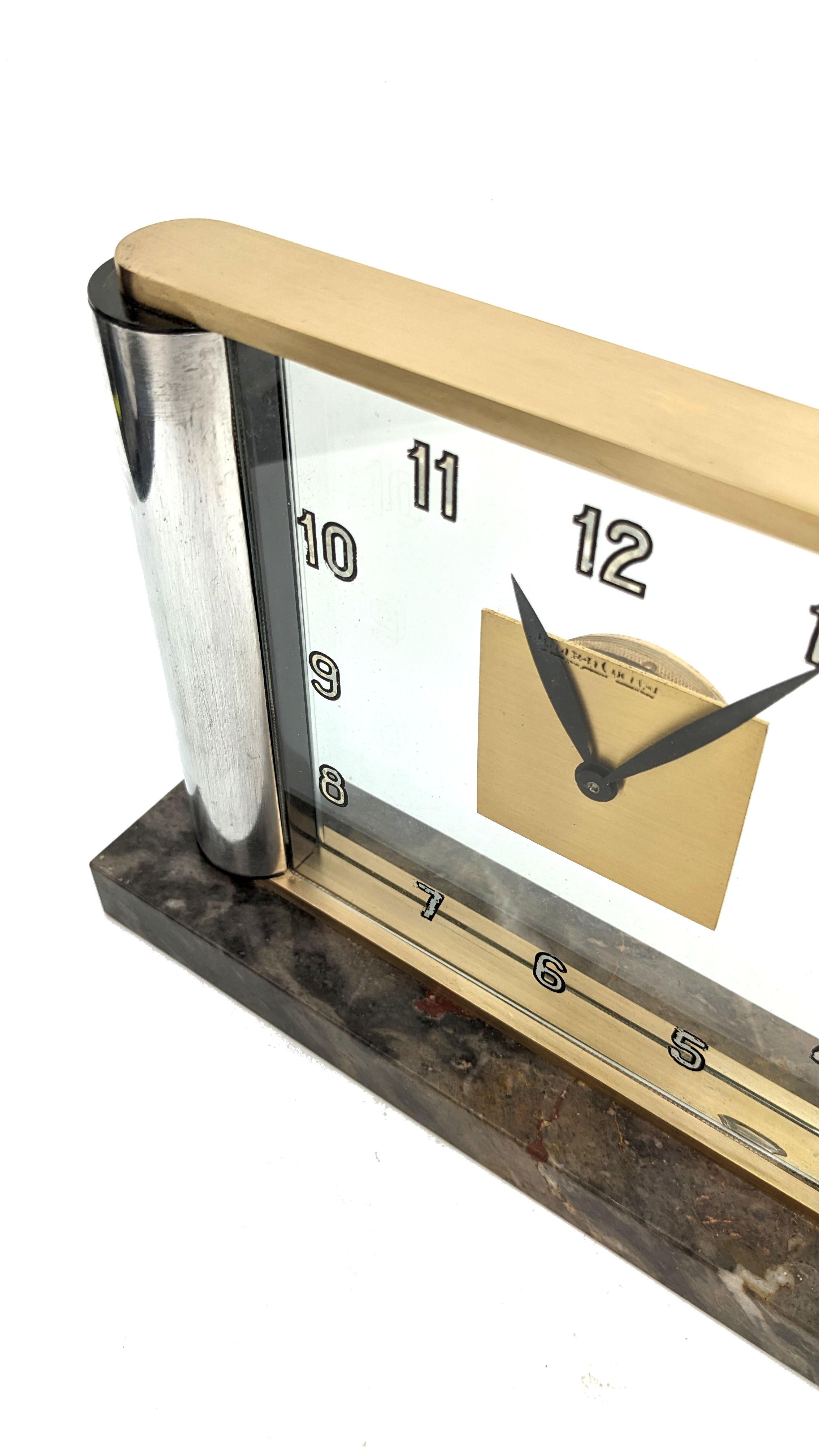 Seltene Mystery-Uhr im Art déco-Stil von Jaeger-LeCoultre (20. Jahrhundert) im Angebot