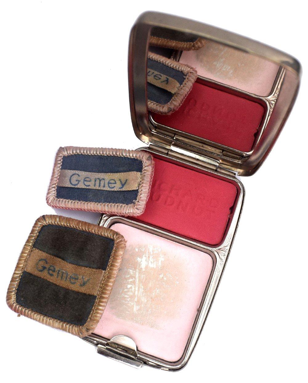 Compacto Art Déco Raro de Richard Hudnut en caja original, c1930 en venta 2