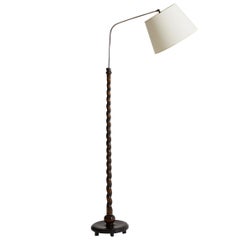 Antique Art Deco Reading Floor Lamp