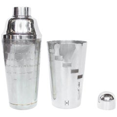 Art Deco Recipe Cocktail Shaker