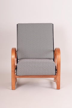 Art Deco Reclining Chair Made in 1930s Germany by Thonet, Restored Matte Finish