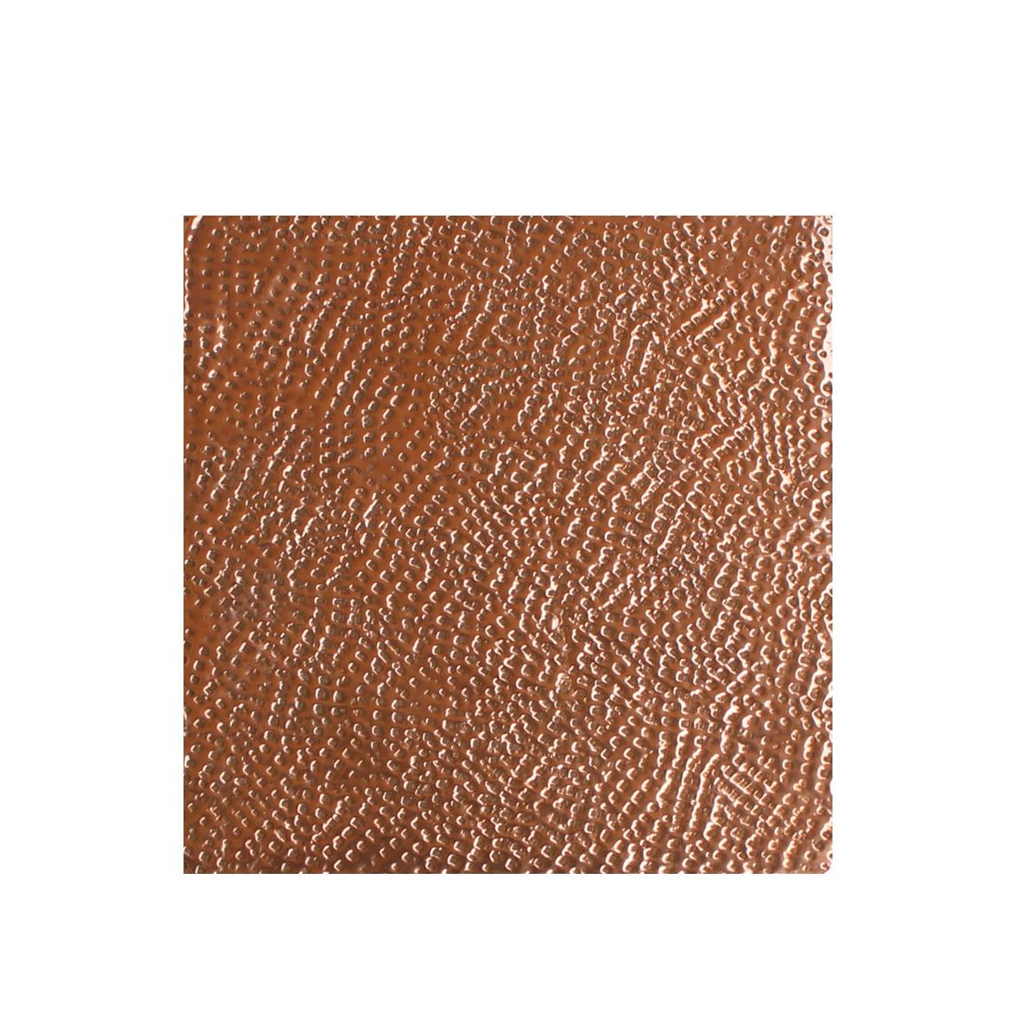 Consola rectangular Art Déco Cobre martillado fino by Alison Spear en venta 4